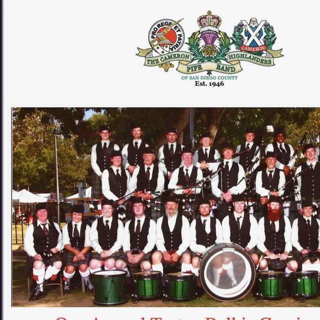 cameron highlanders pipe band