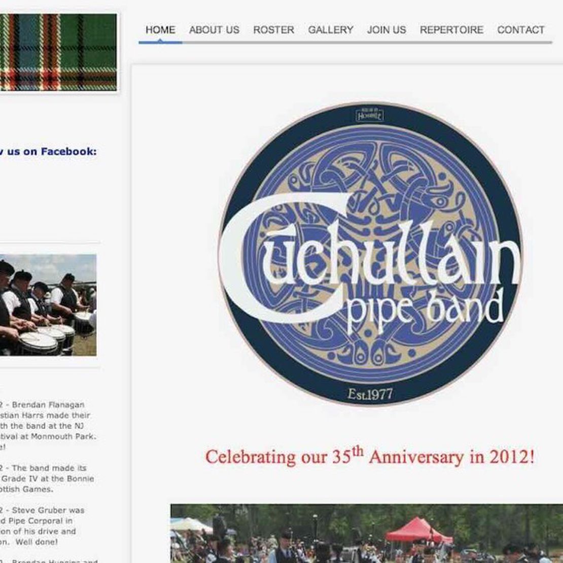 cuchullain pipe band