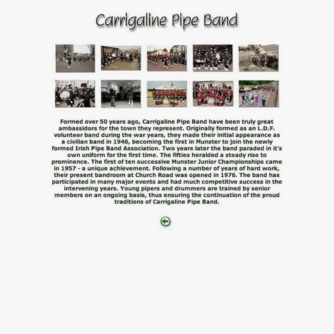 carrigaline pipe band