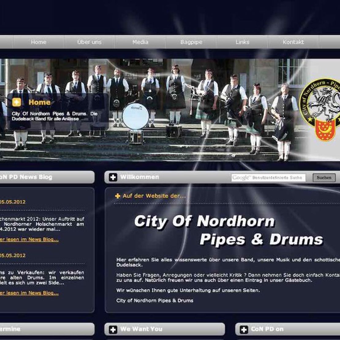 city of nordhorn pipes and drums