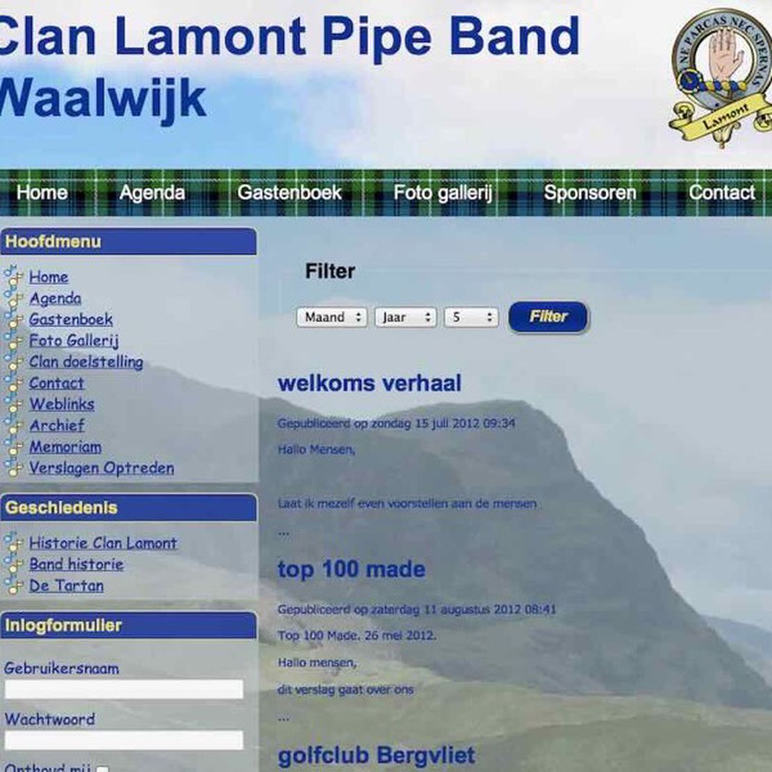 clan lamont pipe band