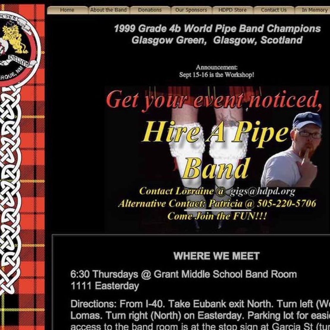 high desert pipes and drums