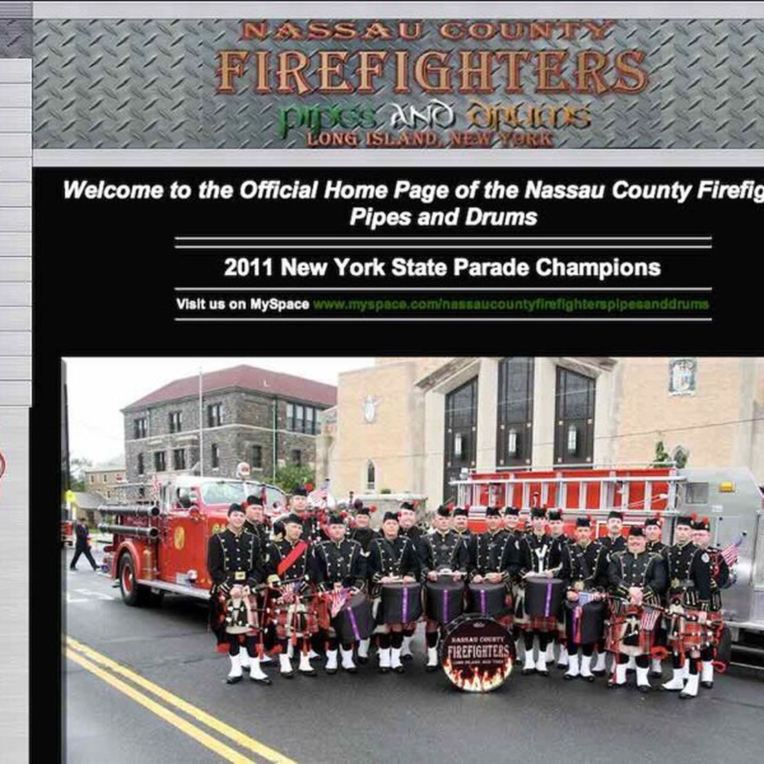 nassau county firefighters pipes and drums
