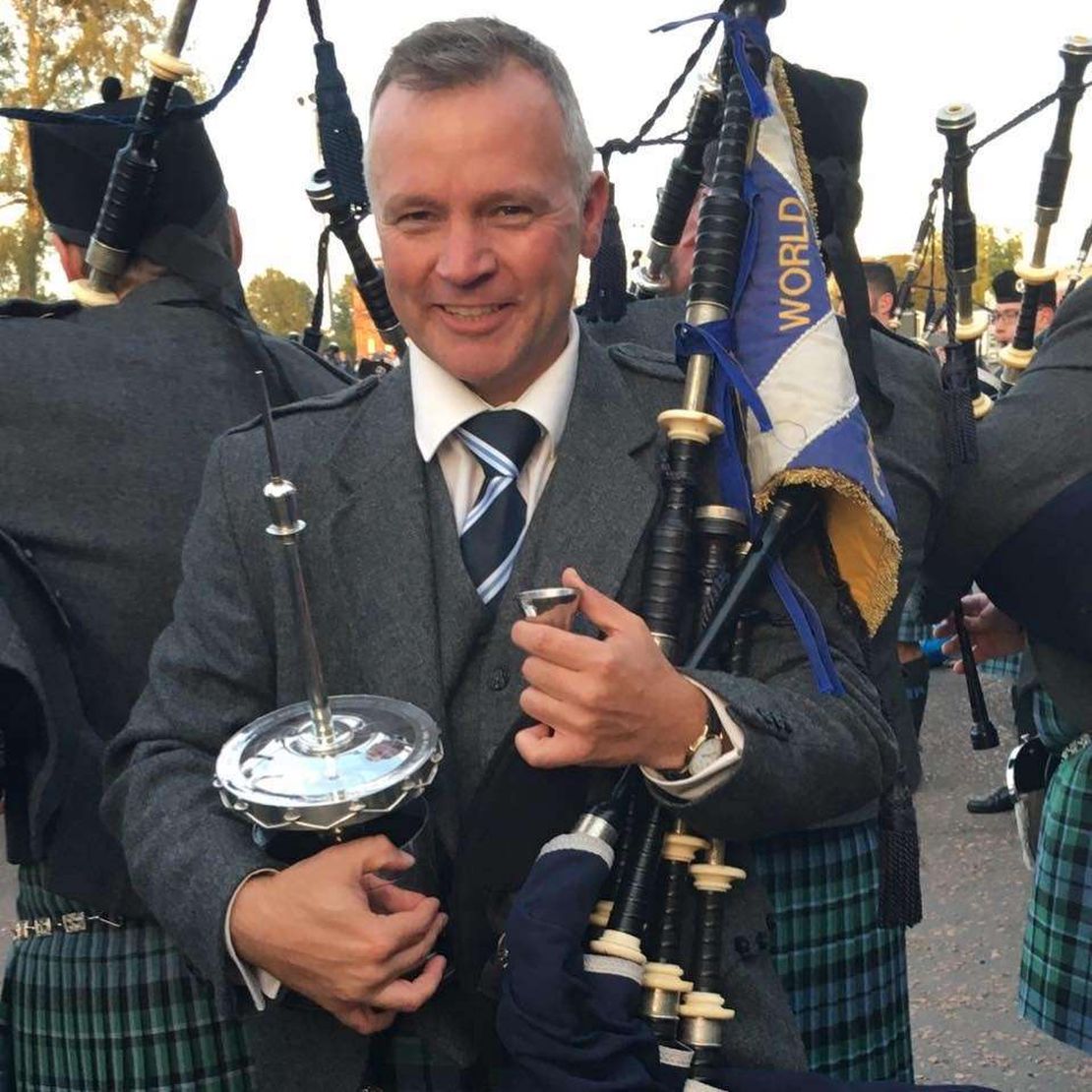 Canadian Bagpiper