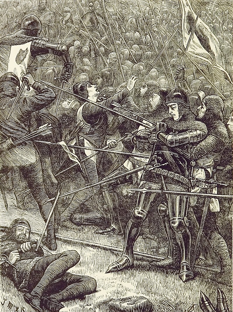 Battle of Dupplin near Perth in which Edward Balliol defeated the Regent, Earl of Mar.