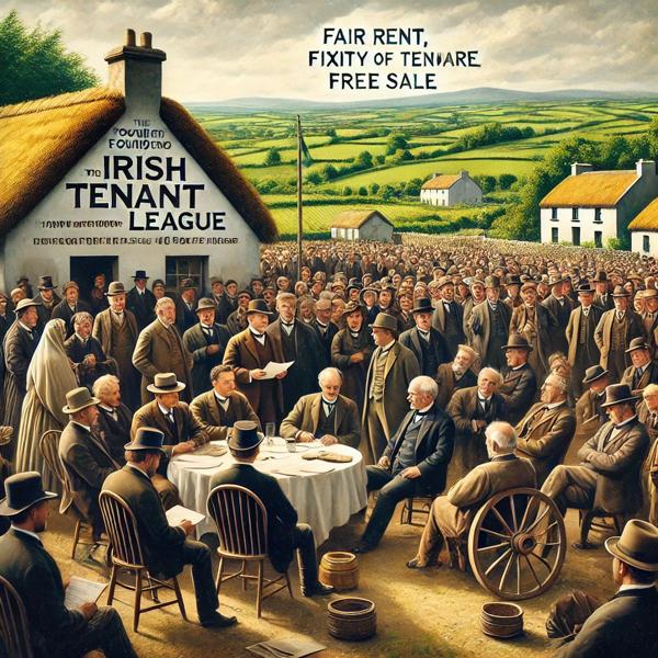 Irish Tenant League is founded