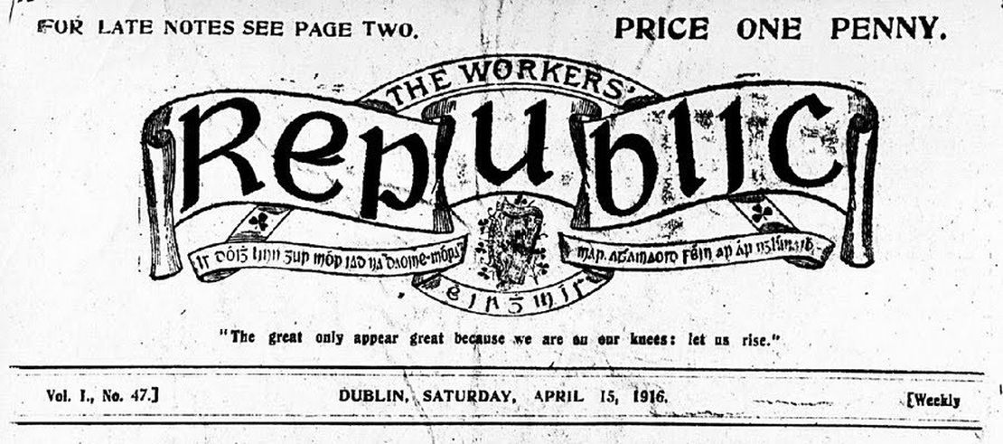 The first issue of Workers’ Republic